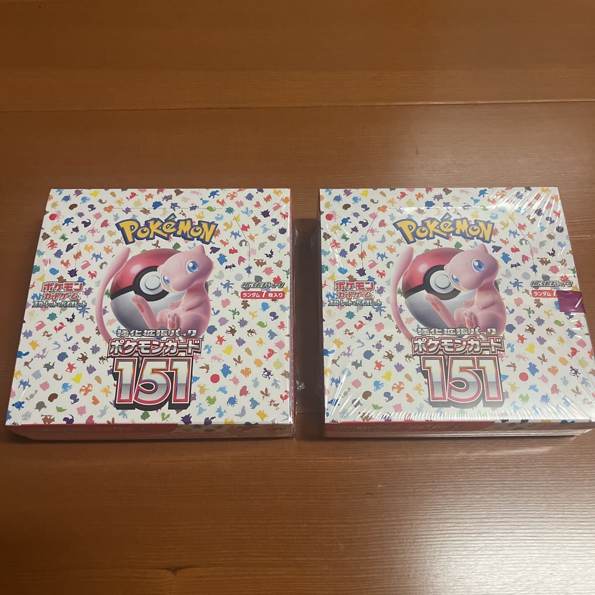 ポケモンカード151 2BOX ポケモンカードゲーム スカーレット 