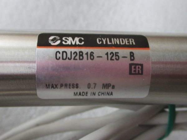 CDJ2B16-125-B standard shape . moving one-side rod air cylinder + D-H7B auto switch + AS1301F-M5-04 speakon SMC ②