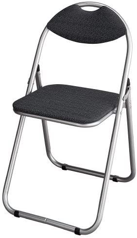 GRATES folding folding chair 4 legs set dark gray 