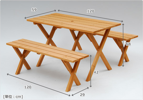 [ продается ] пикник сад стол & bench (3 позиций комплект )PTS-1205S Brown 