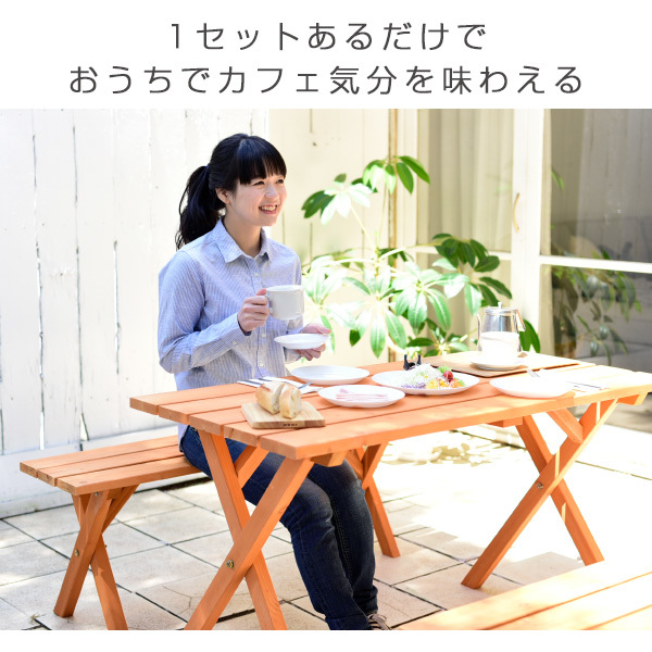 [ продается ] пикник сад стол & bench (3 позиций комплект )PTS-1205S Brown 