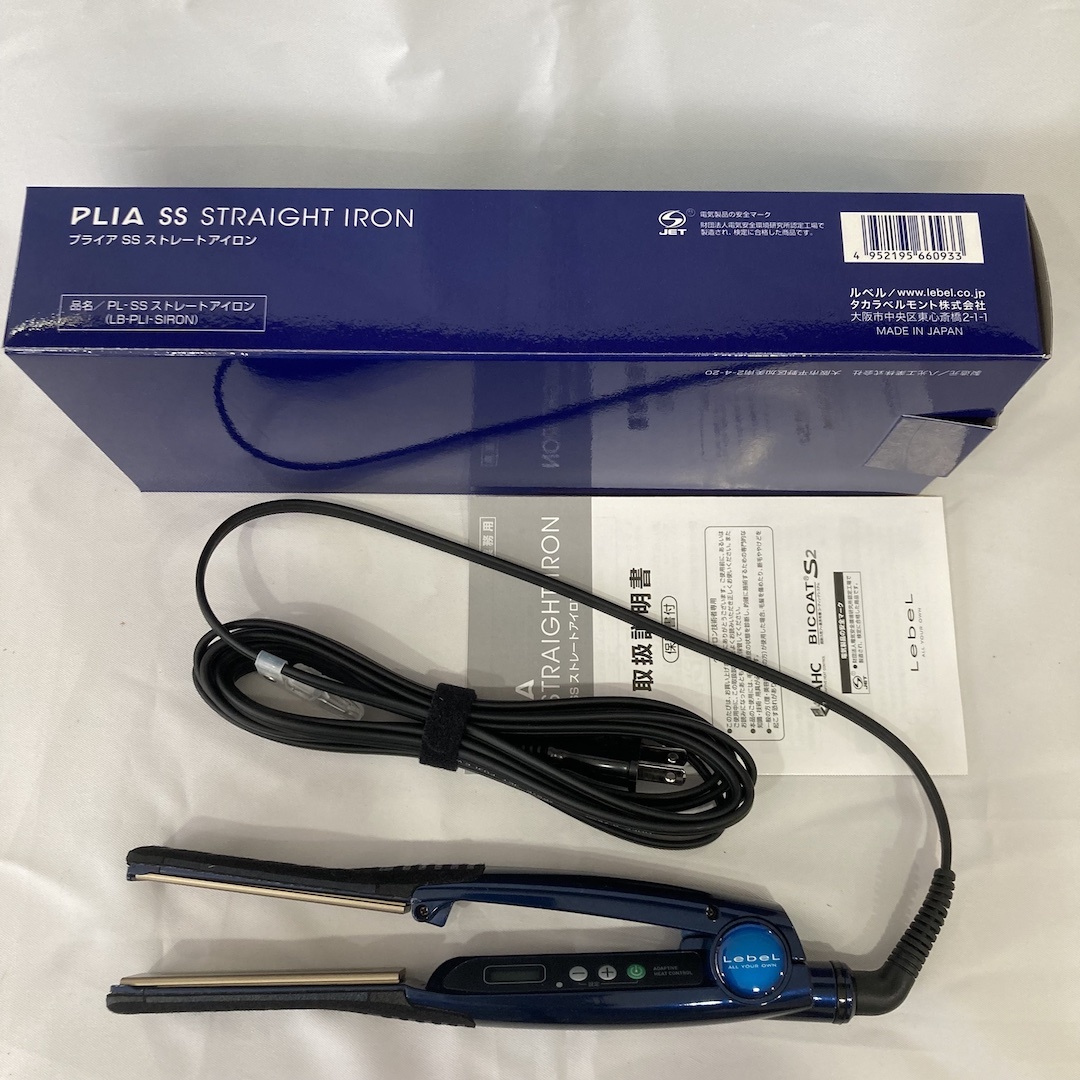 未使用 ルベル プライア SS ストレートアイロン PL-SS LB-PLI-SIRON