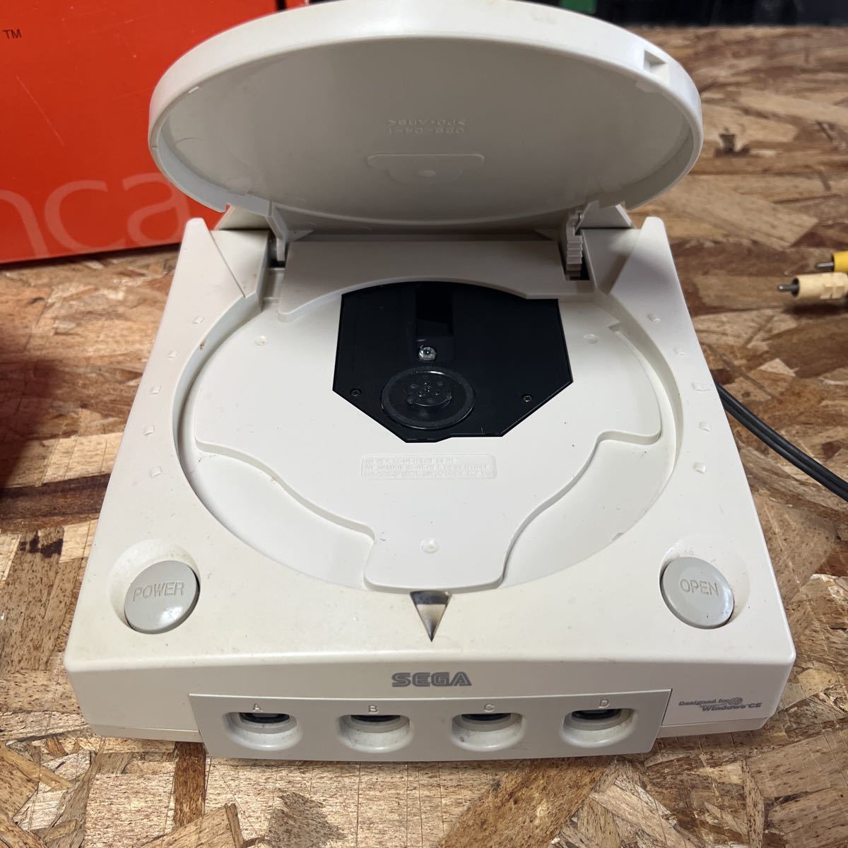 b316 SEGA セガ Dreamcast ドリームキャスト HKT-3000 湯川専務パッケージ 通電確認のみの画像3