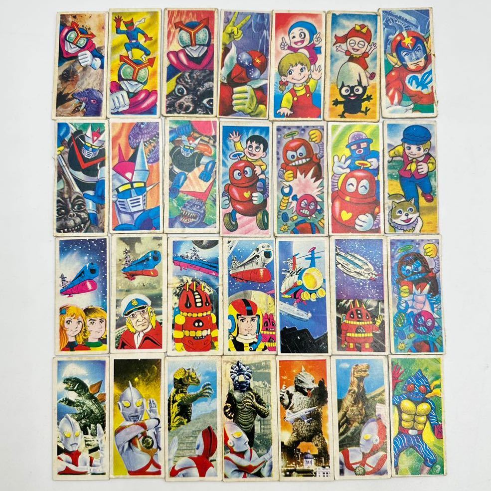 ジャンク 当時物 駄菓子屋 メンコ マジンガーZ ウルトラマン ロボコン