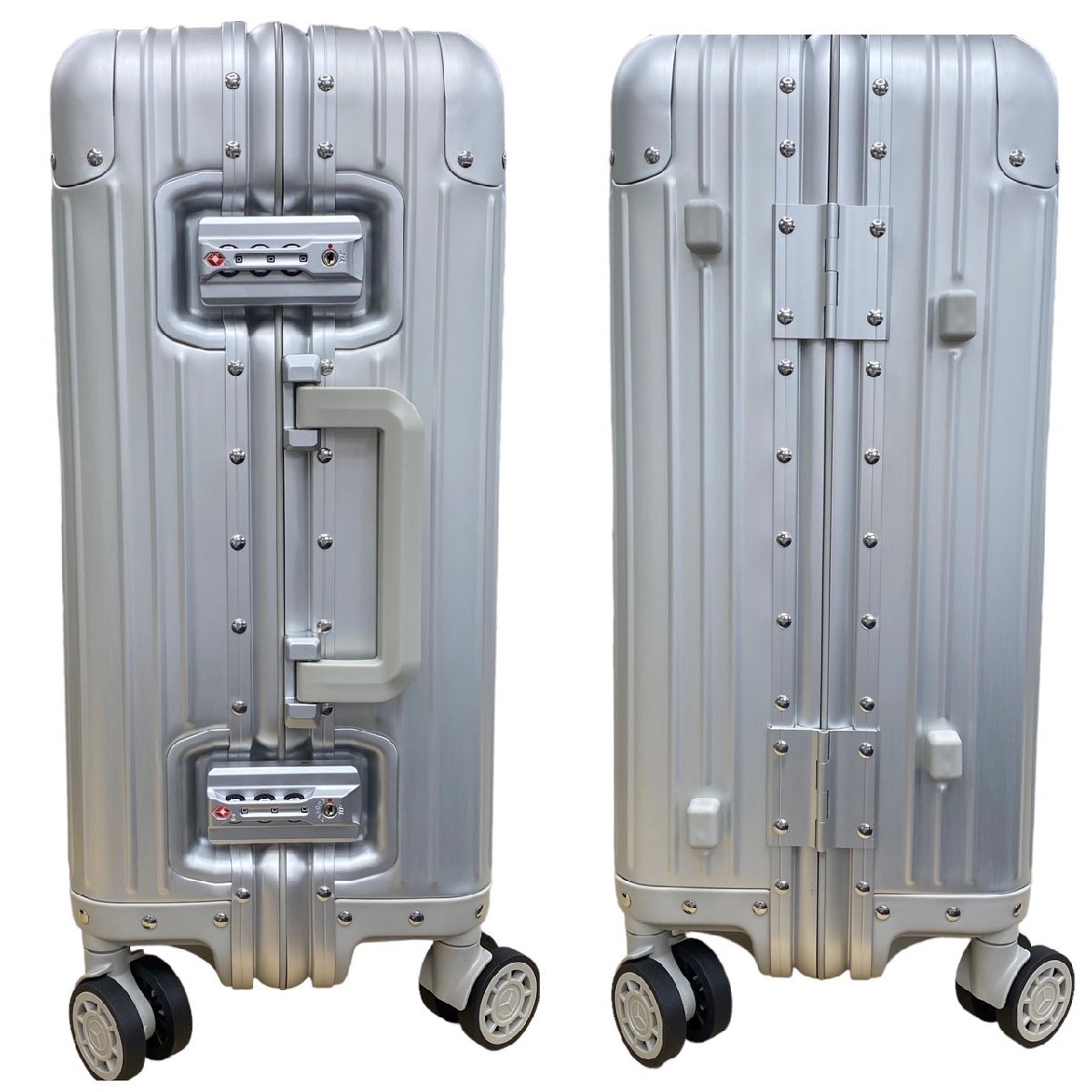 メルセデス・ベンツ 機内持込みアルミスーツケース - トラベルバッグ