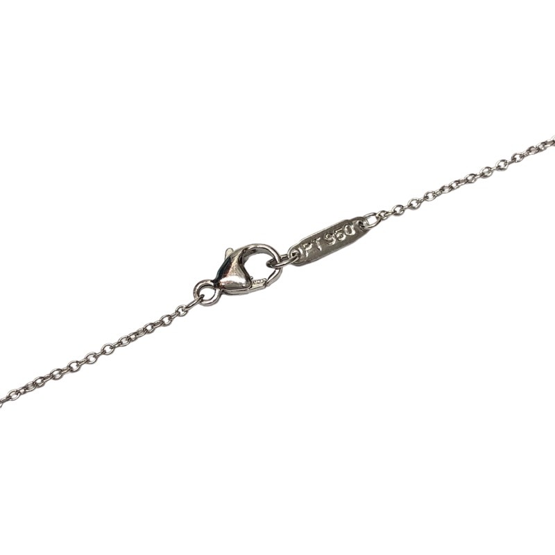 ティファニー TIFFANY＆CO ジャズ グラジュエイテッド ダイヤネックレス Pt950プラチナ Pt950 ジュエリー 中古_画像6