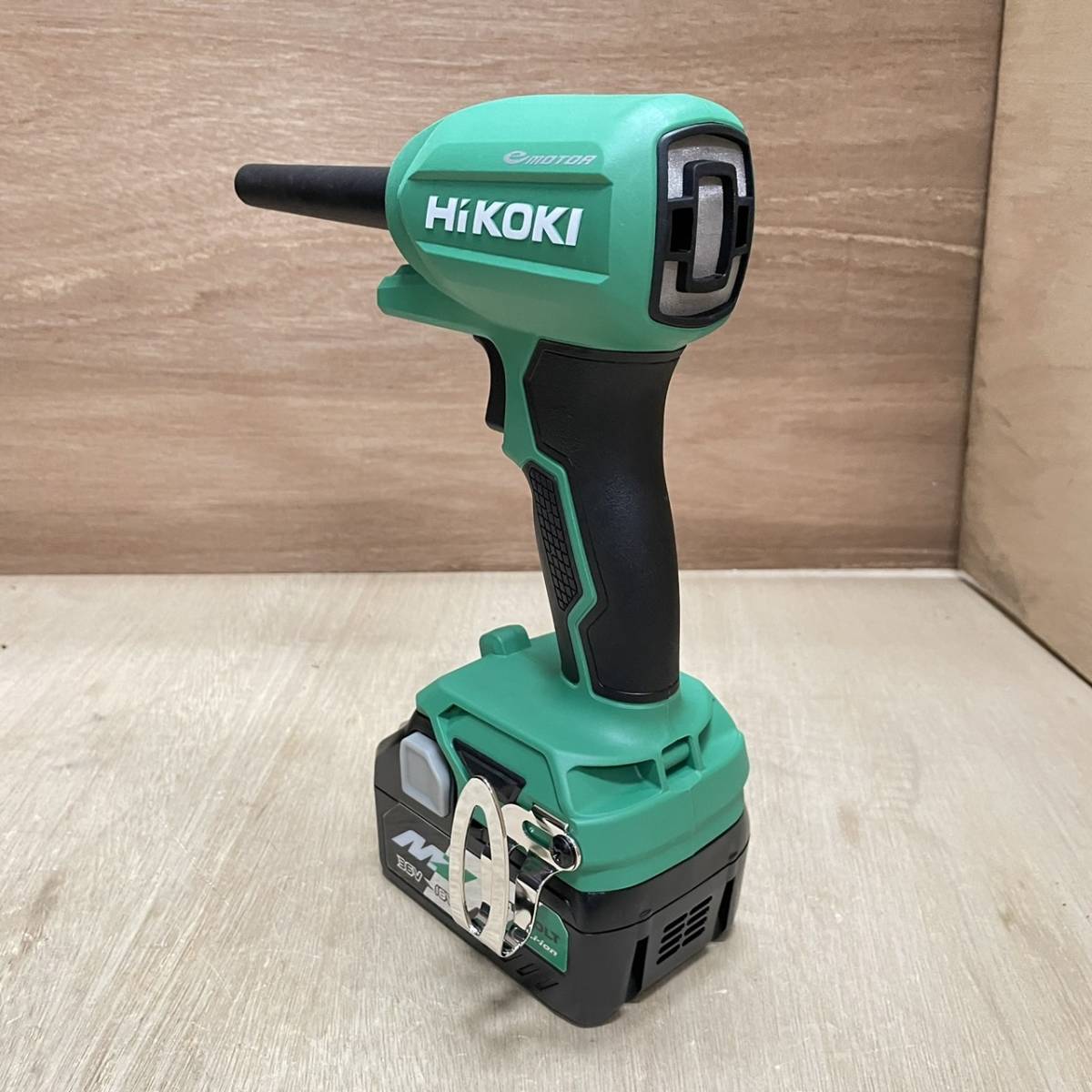 ○高い素材○ HiKOKI 18VエアダスターRA18DA&バッテリ2個&充電器