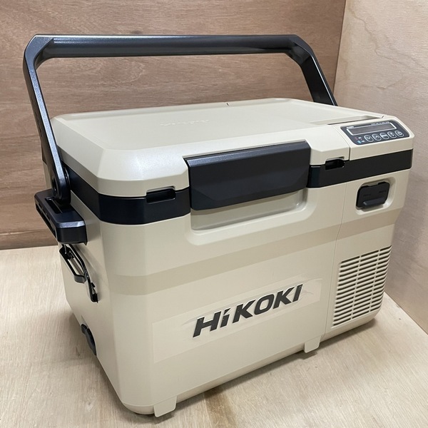 即決！在庫あり HIKOKI 冷温庫 UL18DD 本体のみ（バッテリー無し） サンドベージュ 新品 税込_画像1