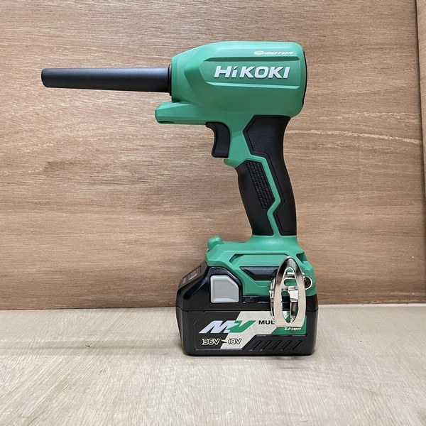 ○高い素材○ HiKOKI 18VエアダスターRA18DA&バッテリ2個&充電器