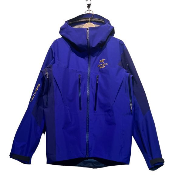 希少 ARC'TERYX アークテリクス×PALACE SKATEBORD パレス スケートボードAlpha SV Jacket アルファ SV ジャケット Mサイズ 青 ブルー