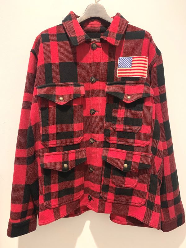 RRL ダブルアールエル 星条旗 マッキーノ クルーザージャケット size L