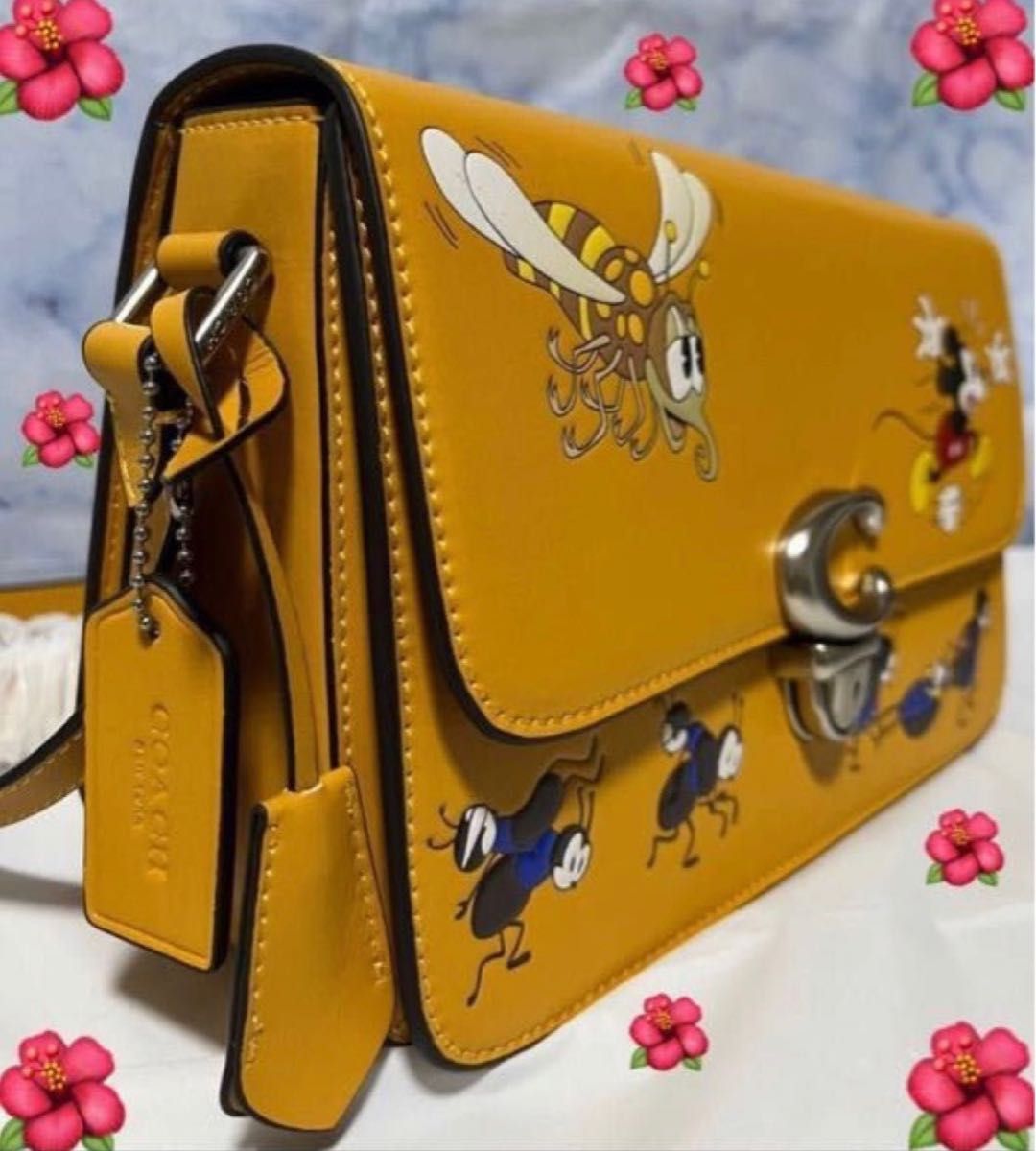 新品 DISNEY X COACHストゥディオ ショルダー バッグ CH467 新品 DISNEY X COACHストゥディオ ショルダー バッグ CH467