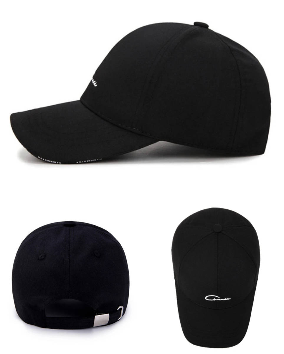帽子　キャップ ロゴ　ワンポイントロゴ 刺繍 帽子 春 夏 野球帽 ワークゴルフ テニス コットン100％ UVカット 紫外線対策 調整可能 2_画像7