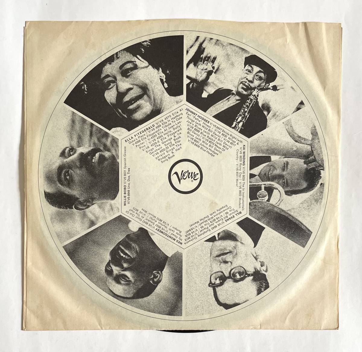 KENNY BURRELL / NIGHT SONG USオリジナル盤 LPレコード Verve V6-8751 1969年西海岸プレス溝あり 米盤★ケニー・バレル ジャズ・ギター_画像4