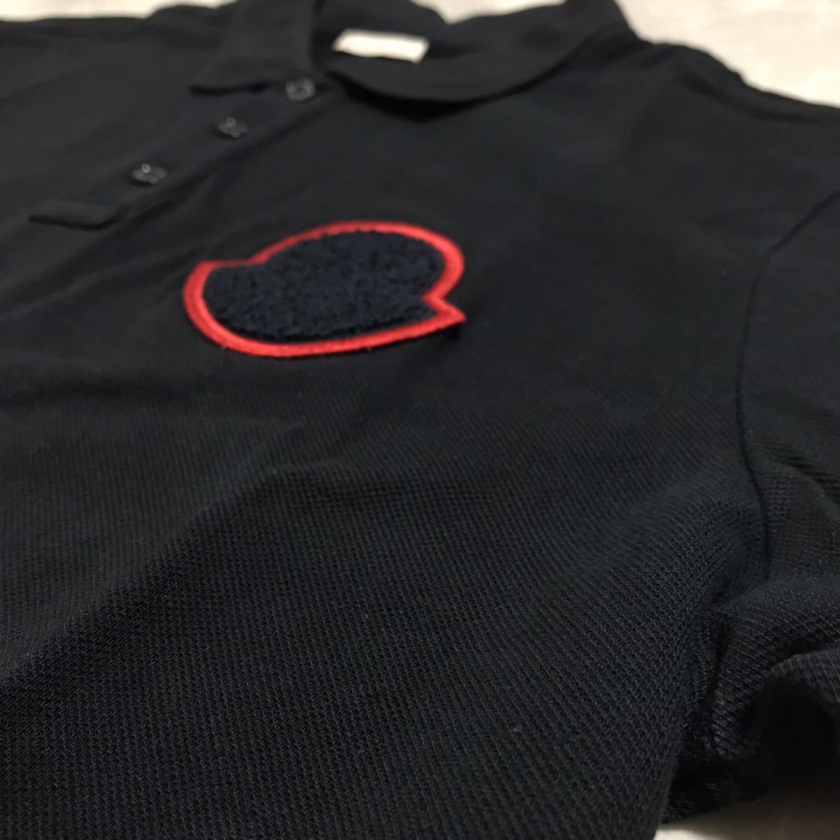 激レア】MONCLER ポロシャツ MAGLIA L ネイビー 魔裟斗着|Yahoo 激レア】MONCLER ポロシャツ MAGLIA L ネイビー 魔裟斗着|Yahoo