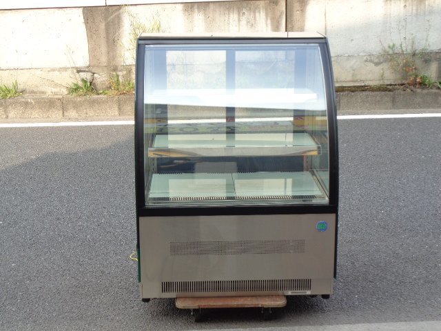 動作良好※◇JCM RIT 対面冷蔵ショーケース(ラウンド型)/W900×D680