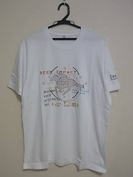 ◆ユニクロ◆ディープインパクト　プリントTシャツ（半袖）XL白_画像2