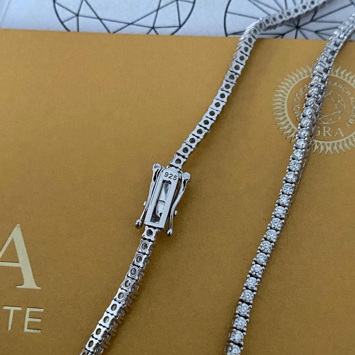 テニスチェーン モアッサナイト 2mm silver925 50cm テニス テニスチェーン モアッサナイト 2mm silver925 50cm テニス
