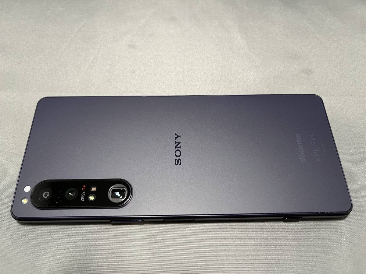 美品】Sony Xperia IV SO-51C 256GB パープル docomo SIMフリー ソニー エクスペリア 