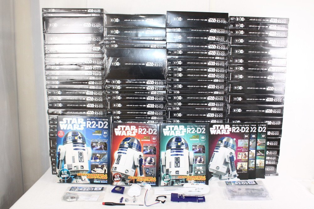 未組立 デアゴスティーニ 週刊スター・ウォーズ R2-D2 5巻~100巻 模型