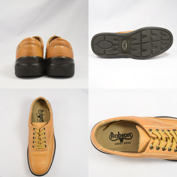 ^BOBSON Bobson 5203 casual shoes walking shoes shoes original leather leather shoes men's Camel Camel 25.0cm (0910010145-ca-s250)