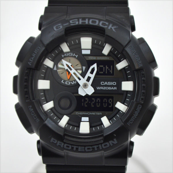 ★ カシオ G-SHOCK アナデジ メンズ 腕時計 ブラック GAX-100B (0220409967)