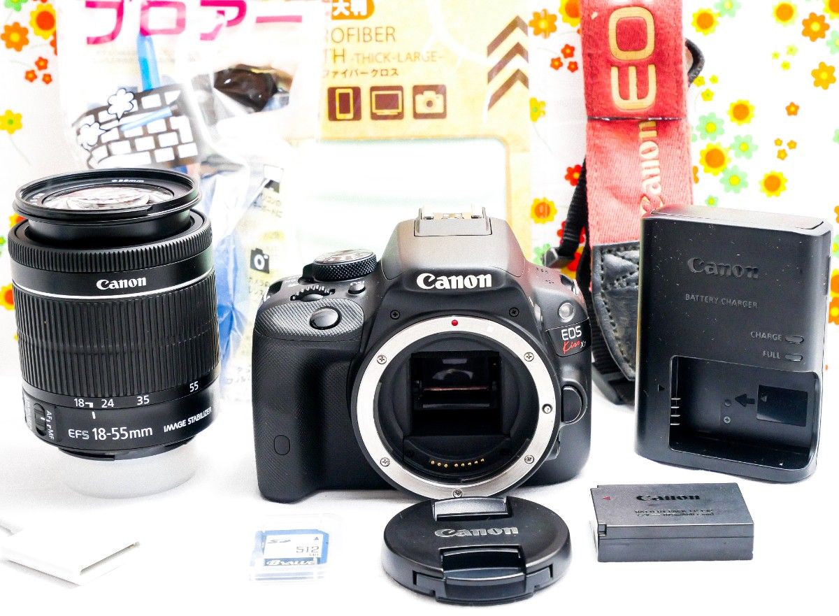 美品☆ Canon EOS Kiss X7☆スマホ転送☆高画質・動画撮影・超