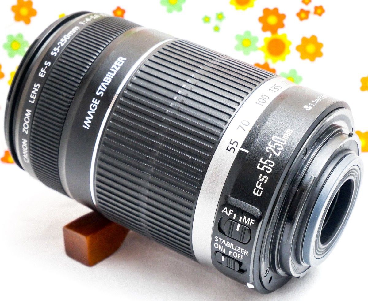 美品 Canon EF-S 55-250mm IS お手軽望遠レンズ｜PayPayフリマ