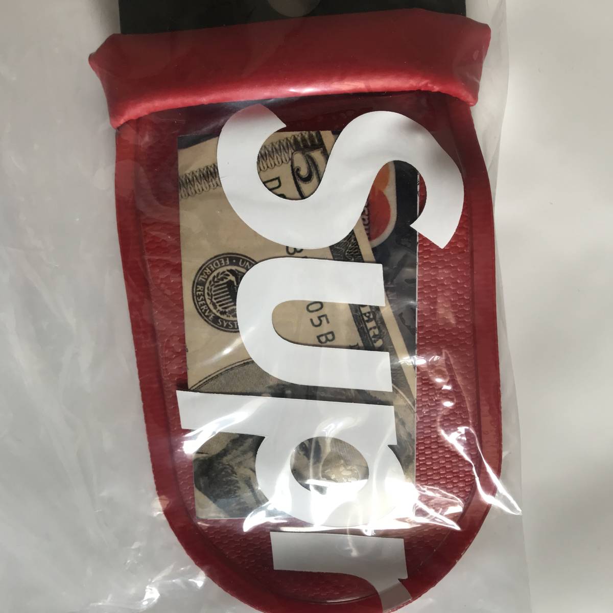 新品 未使用 国内正規品 ◆ Supreme Sealline See Pouch Small/Red/赤 ◆ 18ss Week16 代官山店舗購入商品_画像1