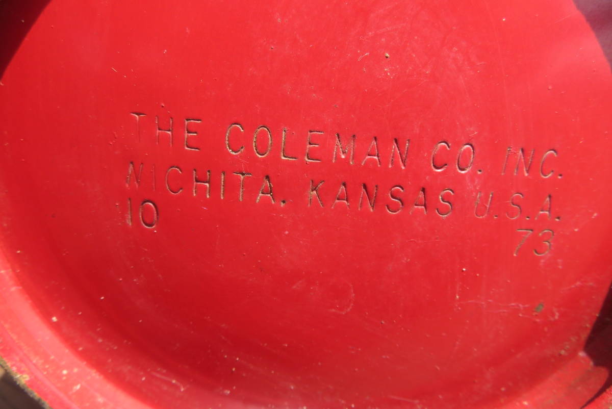 希少 Coleman ＭＯＤＥＬ 200A 1973年10月製 アウトドア キャンプ ランタン ホワイトガソリン ヴィンテージ バースデイランタン（A-296）
