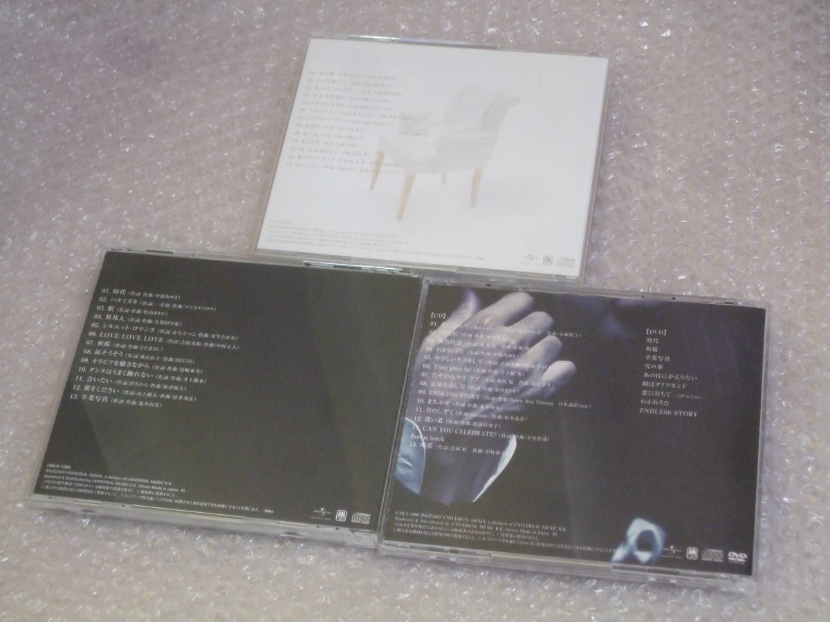 3CD＋DVD 限定盤 4枚組/HIDEAKI TOKUNAGA VOCALIST[徳永英明/ヴォーカリスト]帯付 スリーブケース付/UMCK9210 セル版 中古品_画像5