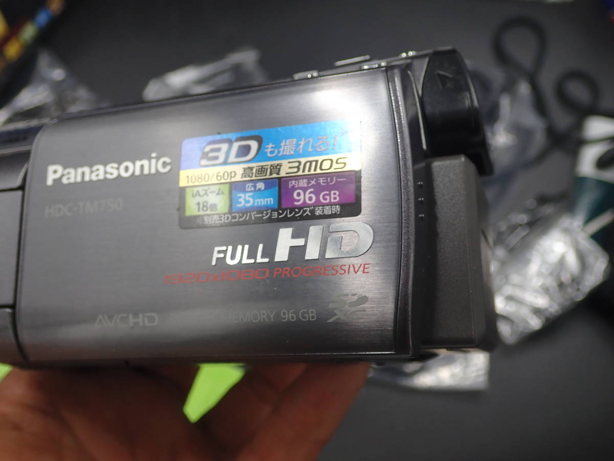 新同品 Panasonic パナソニック デジタル ビデオカメラ HDC-TM750