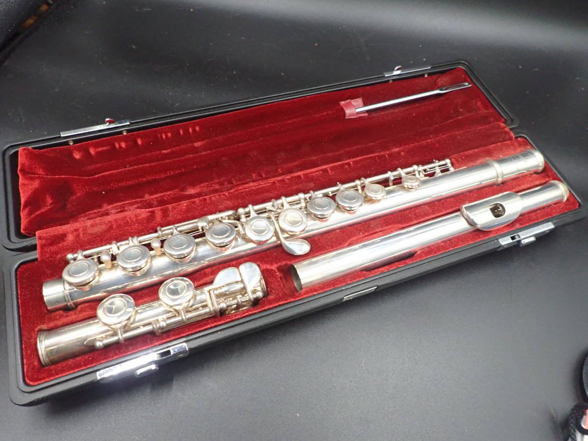 極美品 ヤマハフルート YFL311 Eメカ付き 頭部管銀製 | normanhubbard.com