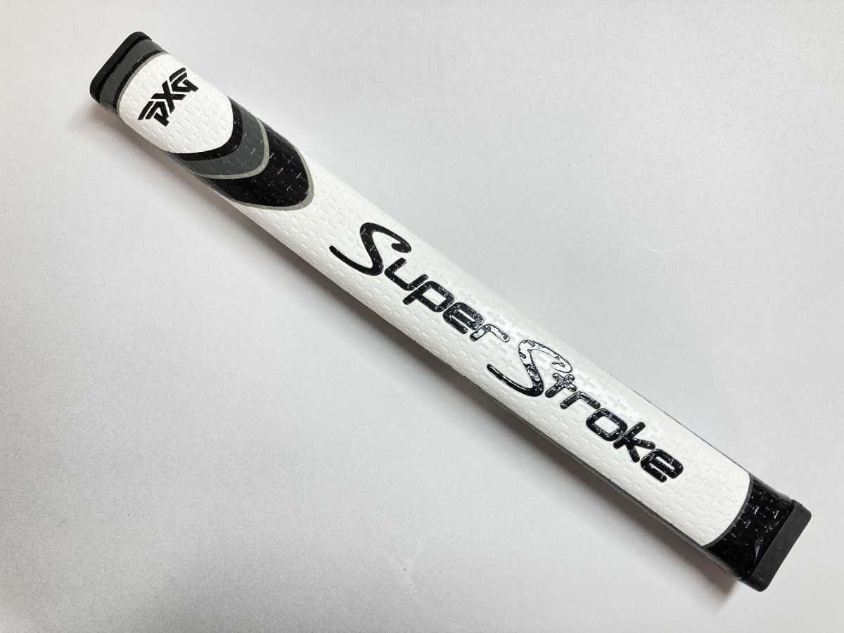 120☆SuperStroke スーパーストローク ホワイト 白 flatso フラッツォ 1.0 pxg パター グリップ 交換用 