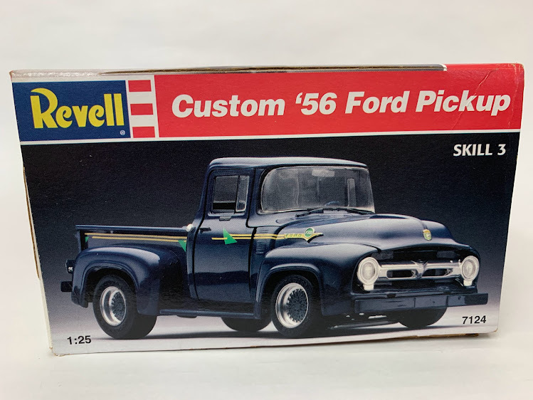 Revell 1956 Ford F-100 フォード パンプキン レベル 1/25＊Hot Rod American graffiti アメリカングラフィティ ムーンアイズ MOONEYES_画像3