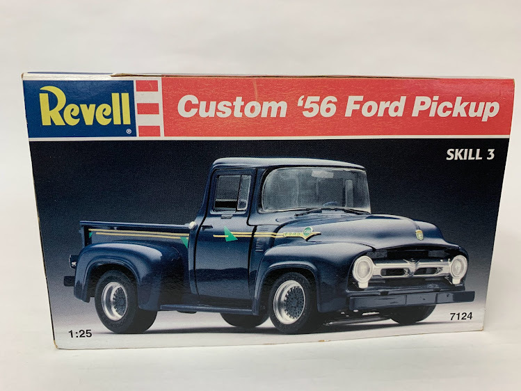 Revell 1956 Ford F-100 フォード パンプキン レベル 1/25＊Hot Rod American graffiti アメリカングラフィティ ムーンアイズ MOONEYES_画像5