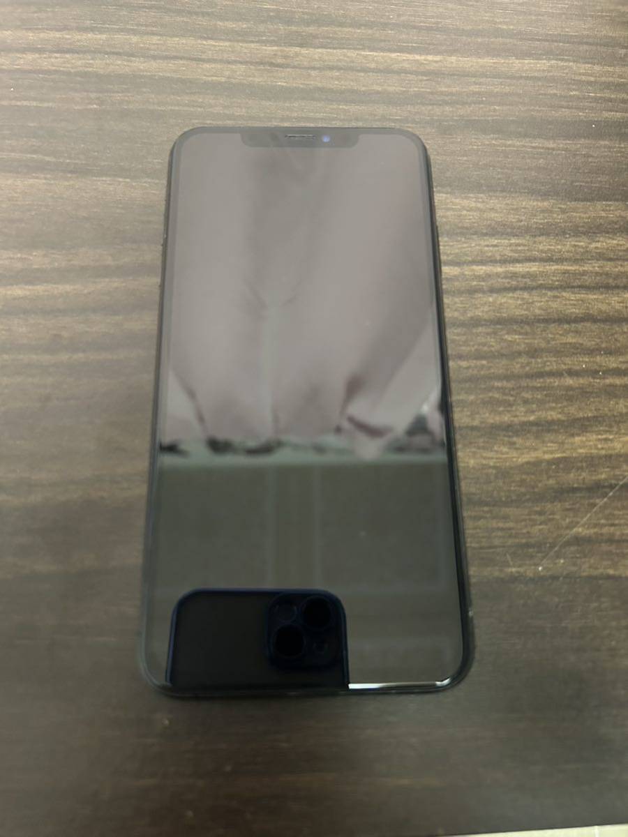 SIMフリー iPhone XS MAX スペースグレイ ジャンク品背面割れ