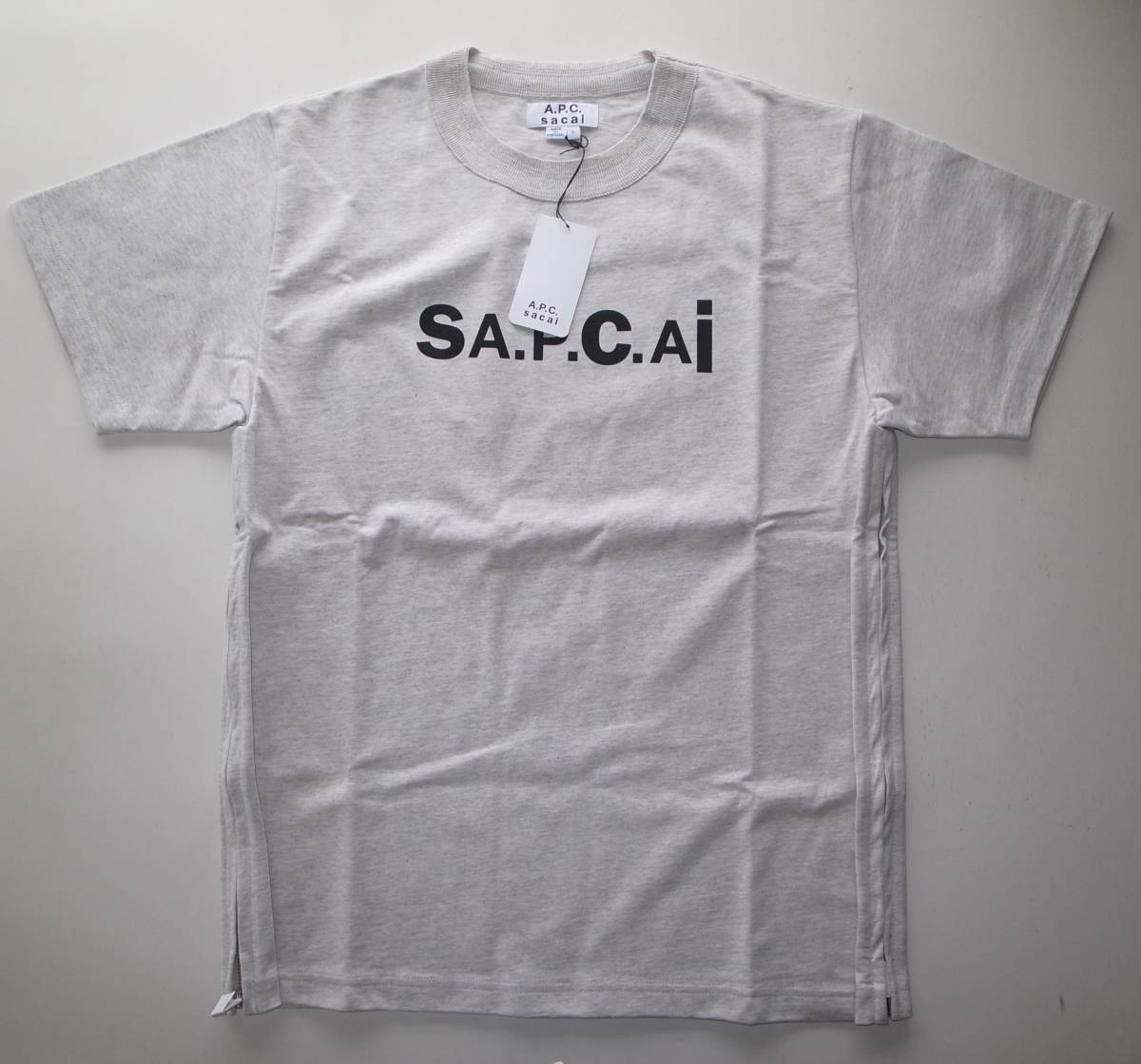 贈り物 Kiyo APC × sacai Tシャツ gray grey sizeS Tシャツ