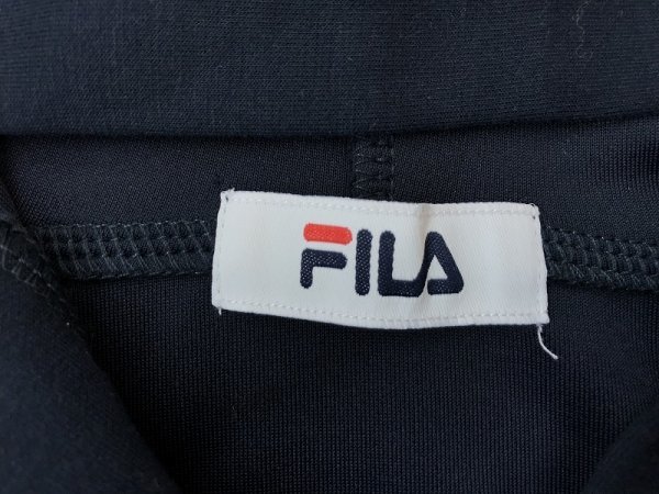 〈レターパック発送〉FILA フィラ レディース フード付き 長袖チュニック M 紺_画像2