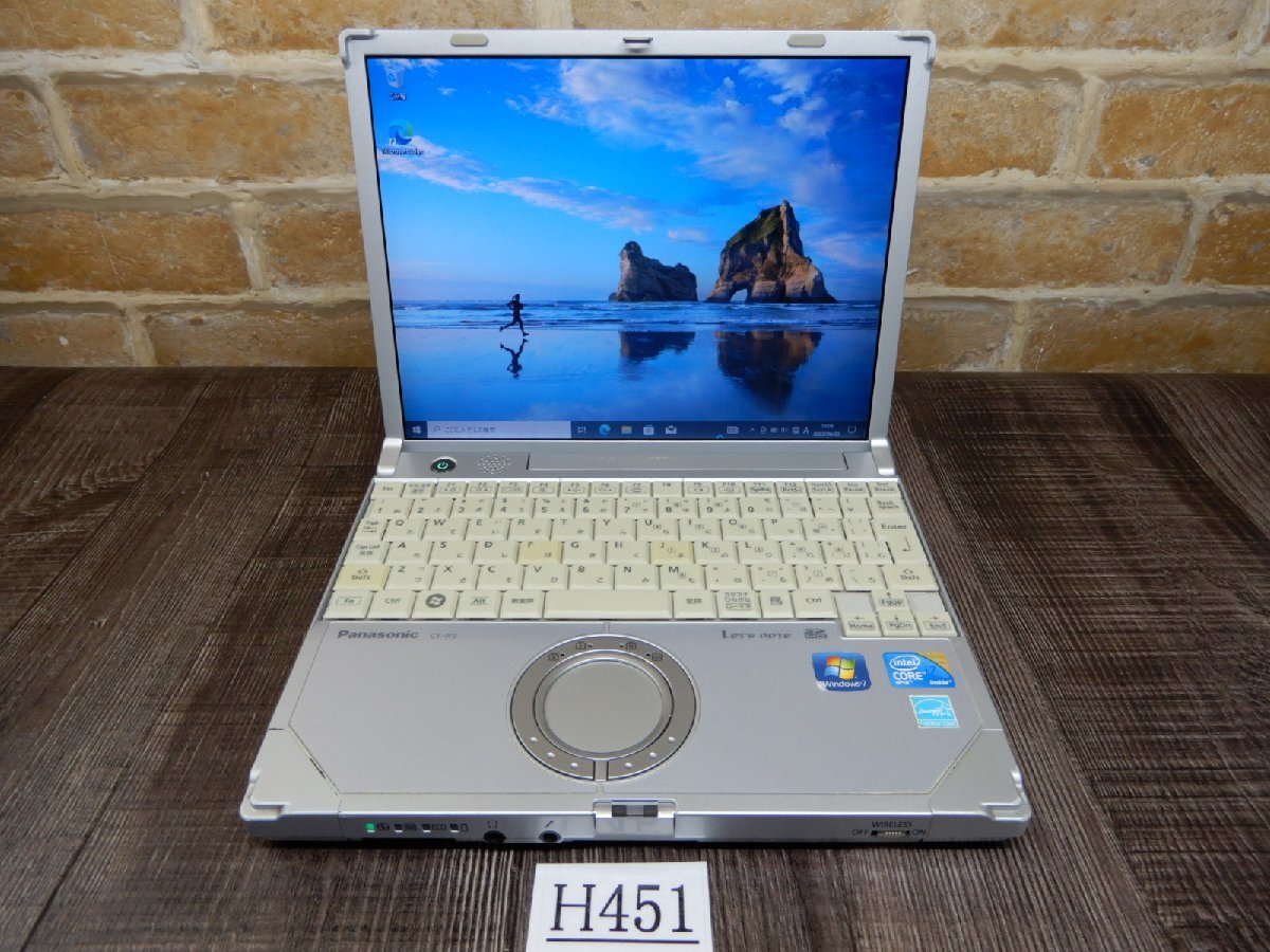 値段が激安 H451☆Core i7☆Windows10-32BIT☆10W液晶ノートPC☆メモリ