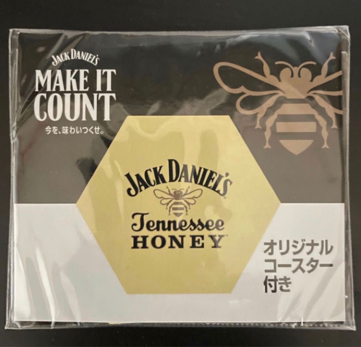 ジャックダニエル Jack Daniel's Tennessee HONEY コースター オリジナルグッズ 非売品