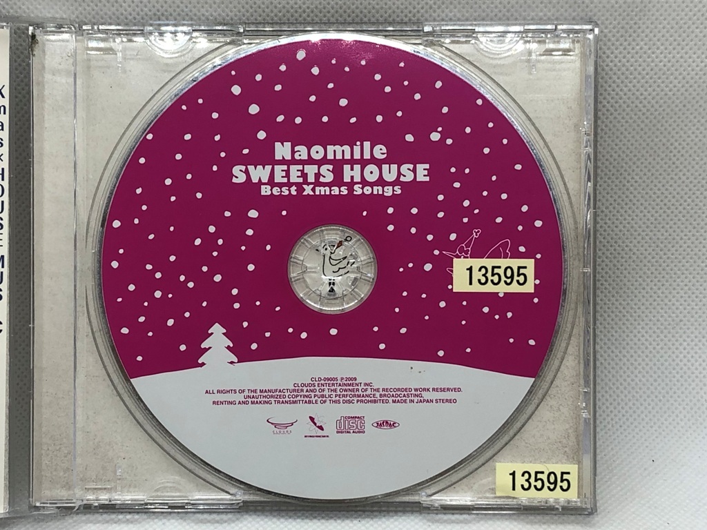 【送料無料】cd46625◆SWEETS HOUSE ～Best Xmas Songs～/中古品【CD】_画像3