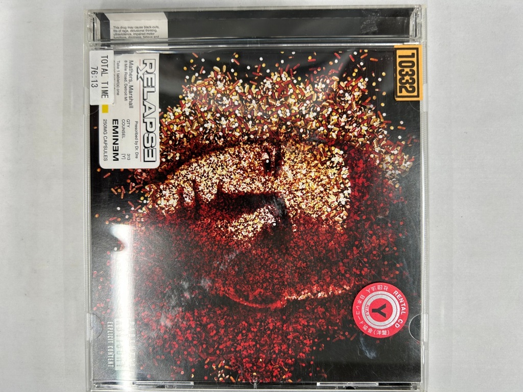 【送料無料】cd46718◆エミネム/リラプス（アルバム）/中古品【CD】_画像1