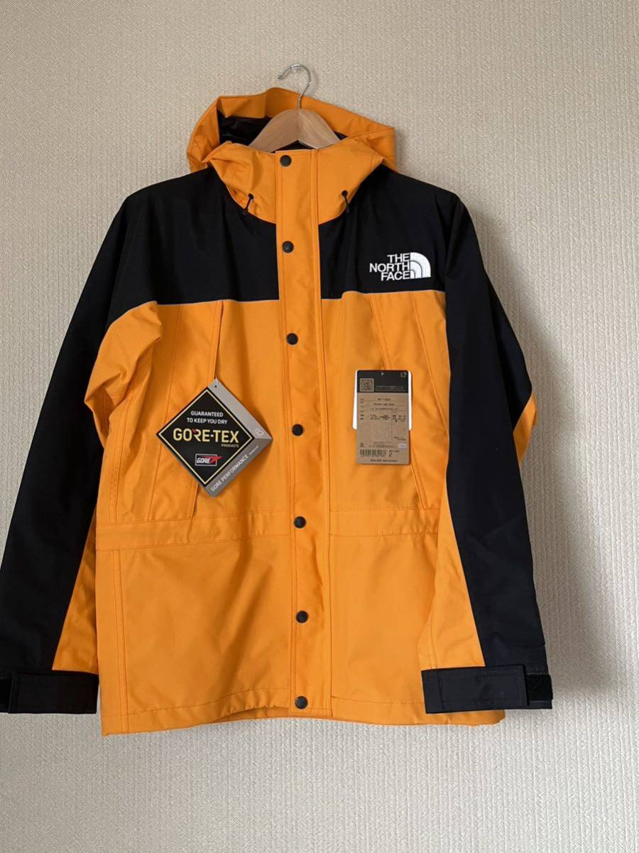 THE NORTH FACE ノースフェイスマウンテンライトジャケット Mountain LIGHT JACKET オレンジMサイズタグ付き_画像1