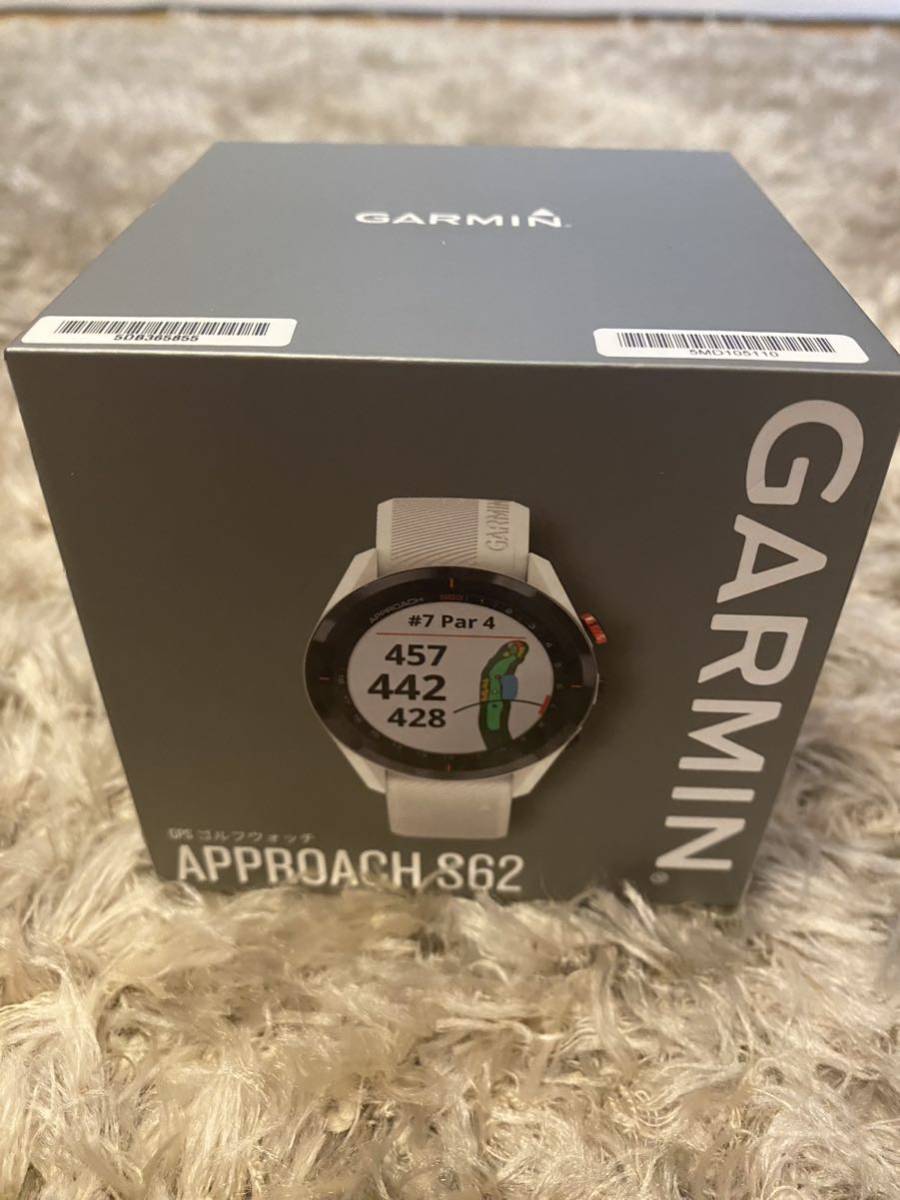 GARMIN Approach S62 ガーミン アプローチS62 ホワイト 未使用に近い