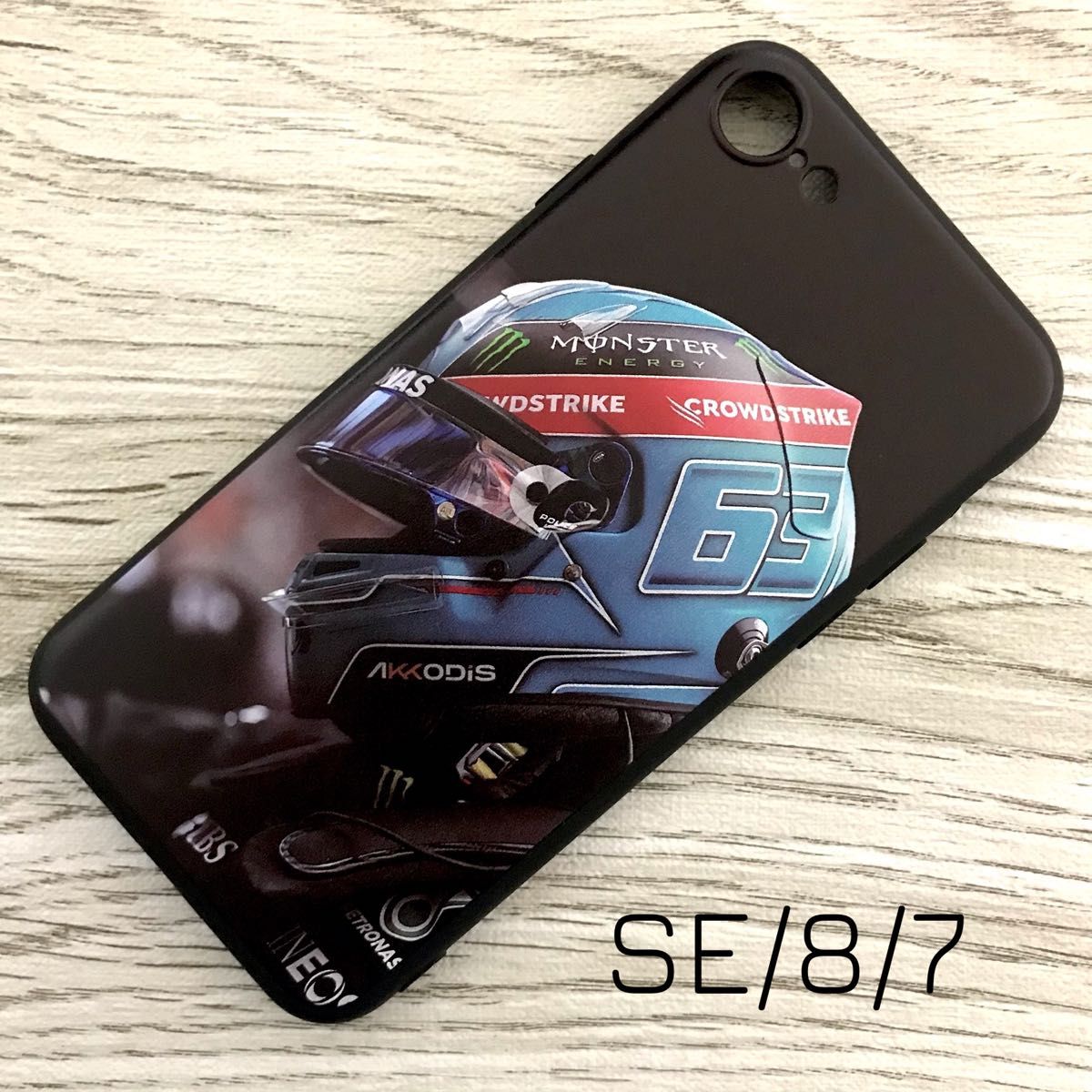 ジョージ・ラッセル ヘルメット 2022 iPhone 8 / 7 / SE ケース F1 メルセデス