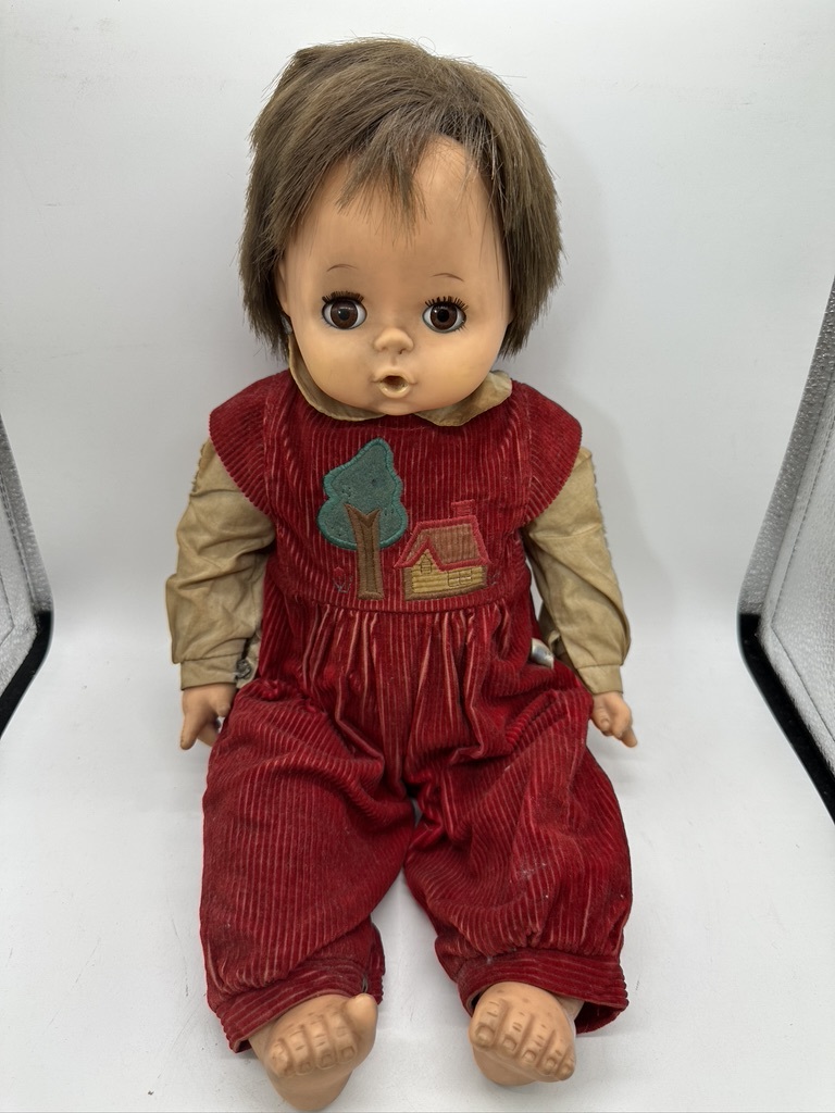 m0261 昭和レトロ OIKE オオイケ 人形 ドール 目が瞑る人形 赤い m0261 昭和レトロ OIKE オオイケ 人形 ドール 目が瞑る人形 赤い