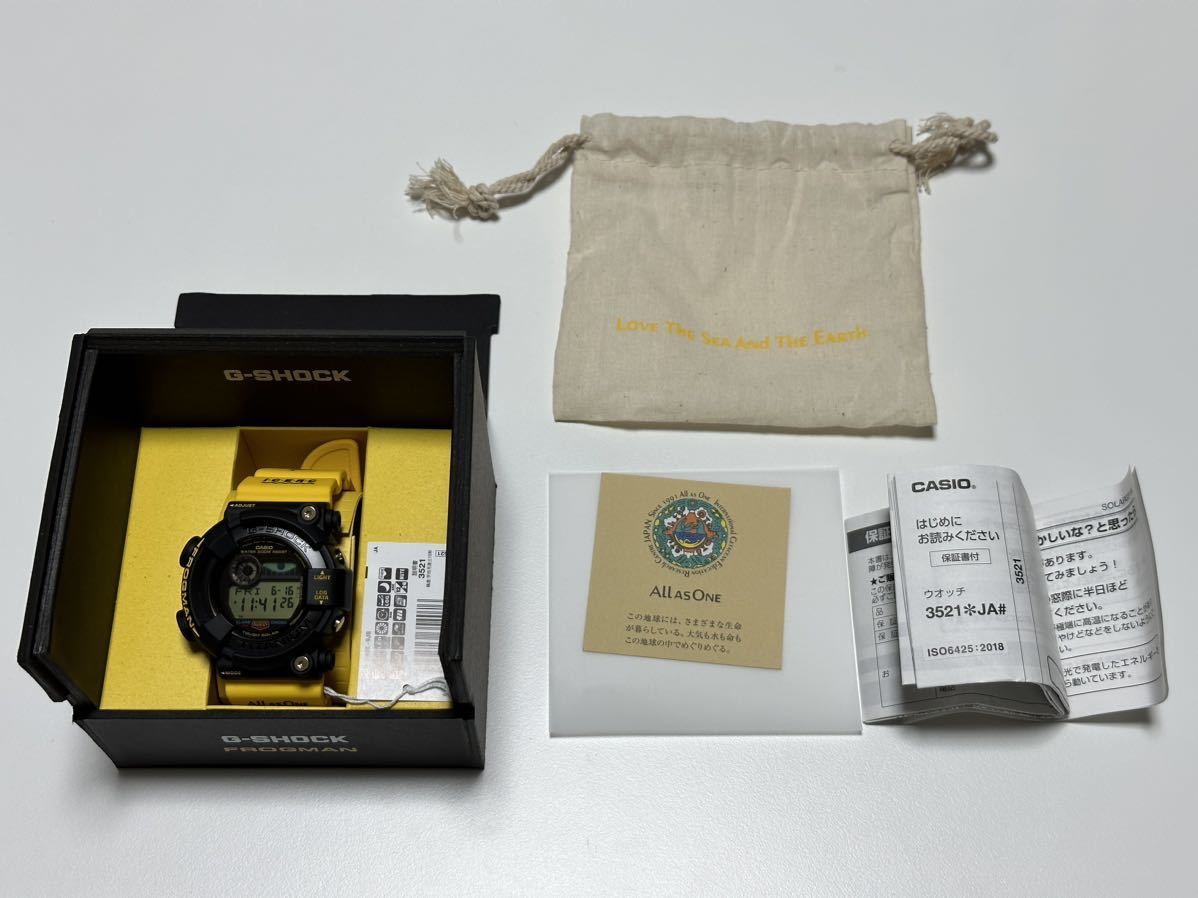 新品未使用 G-SHOCKフロッグマン GW-8200K-9JR イルカ・クジラ 2023年