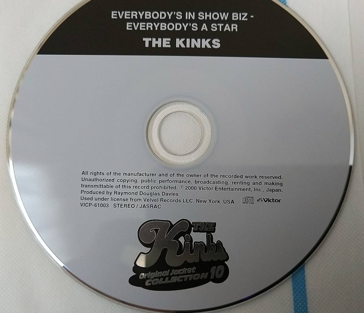 キンクス(The Kinks) この世はすべてショー・ビジネス(Everybody's In Show-Biz) 紙ジャケット [VICP-61003]_画像6