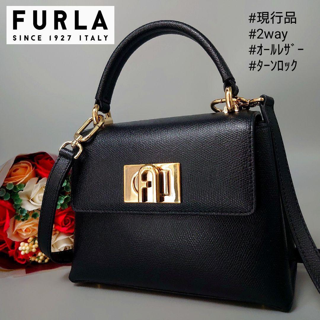 FURLA フルラ トップハンドル ミニ MINI 2way アーチロゴ ハンドバッグ